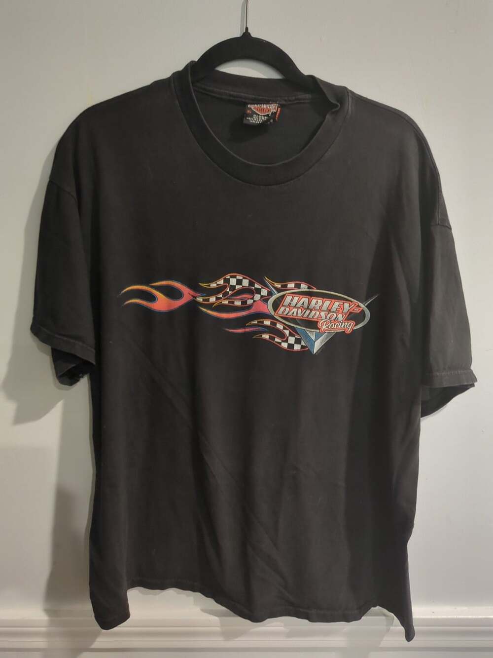 Harley-Davidson Rocky Mountain Colorado Racing T-Shirt XL Beefy T Skull Graphic